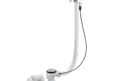 McAlpine Chrome Plated Extended Bath Pop Up Waste - 1m Cables