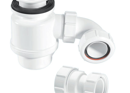 McAlpine Mca Shower Trap 70mm x 50mm White - STW2R+T29