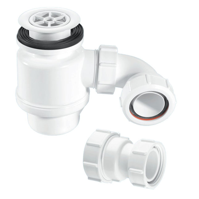 McAlpine Mca Shower Trap 70mm x 50mm White - STW2R+T29