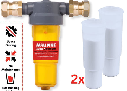 McAlpine Scale Defender Starter Pack with 2 x Refill Cartridges