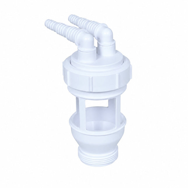 McAlpine Water Softener Drain Airgap & 2 Adj Nozzles 12/20mm - FUNNEL-D-2H