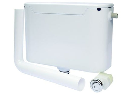 T/Dudley Miniflo Concealed Cistern & Dual Flush Button - PMFWHS322875
