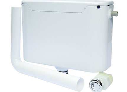 Thomas Dudley T/ Dudley Miniflo Concealed Cistern - Bottom Entry, Dual Flush Button - PMFWHB322876
