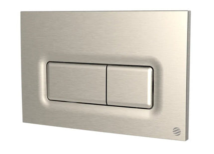 Thomas Dudley Dudley Reef Dualflush Brushed Nickel Flush Plate - PSPILL373567 - Modern Bathroom Solution