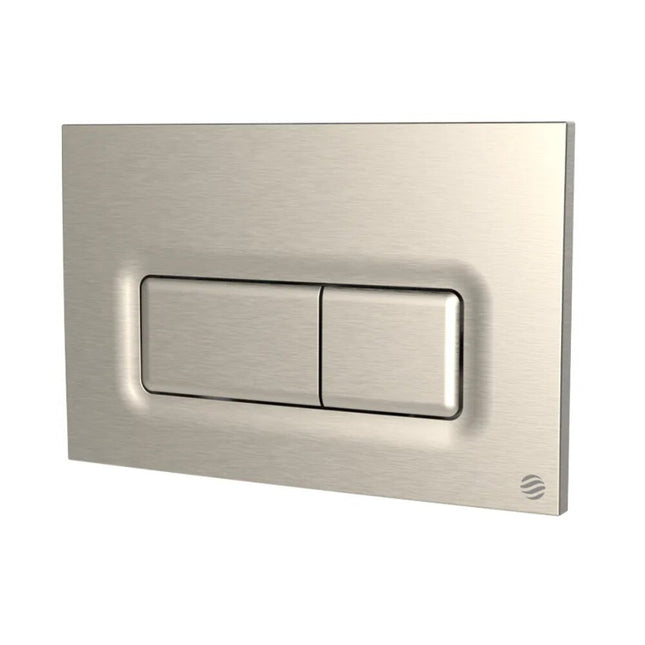 Thomas Dudley Dudley Reef Dualflush Brushed Nickel Flush Plate - PSPILL373567 - Modern Bathroom Solution