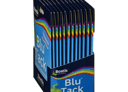 Bostik 24552 Blu-tack Mastic Adhesive Non-toxic Handy Pack Ref, Blue 801103 12 Pack