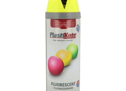 PlastiKote 1901 400ml Twist Spray - Fluorescent Yellow