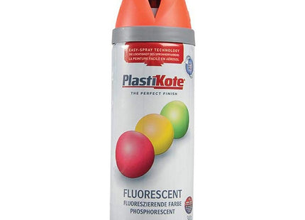 PlastiKote 1902 Twist Spray 400ml Fluorescent Orange
