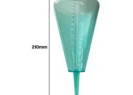 Brannan Sprinkler Rain Gauge to Monitor Rainfall Levels with Easy to Read Scale Rain Meter for Your Garden