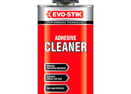 Evo-stik Adhesive Cleaner, Fast and Effective, Removes Solvented Adhesives, Grease and Wax, Ideal for Rubber, Metal Surfaces, 250ml