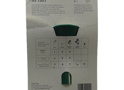 Fine As Rain Universal Fit Watering Can Rose Green F1-10