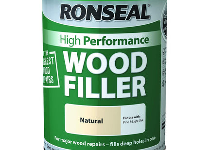Ronseal 32287 High Performance Wood Filler - Natural 1kg