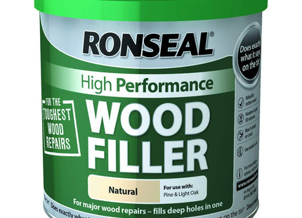 Ronseal 35304 High Performance Wood Filler - Natural 550g