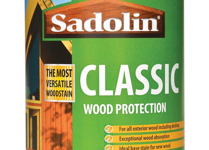 Sadolin Classic Wood Protection 1 Litre - Jacobean Walnut