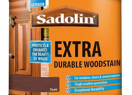 Sadolin Extra Durable Woodstain Teak 0.5 Litre