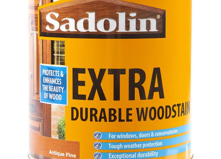 Sadolin Extra Woodstain 1 Litre - Antique Pine