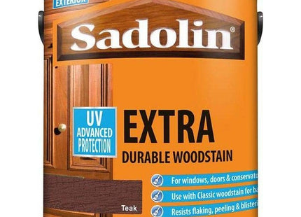 Sadolin Extra Woodstain 2.5 Litre - Teak