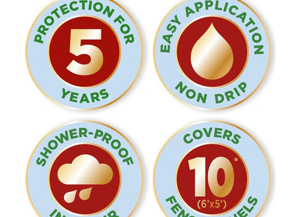 Cuprinol Ducksback 5 Year Waterproof for Sheds and Fences, 5 Litre - Forest Oak 5092434