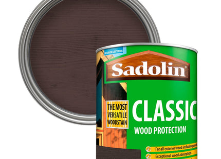 Sadolin Classic Wood Protection 1 Litre - Dark Palisander