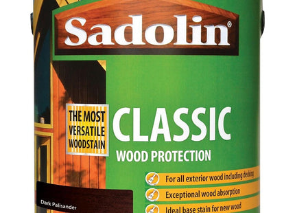 Sadolin Classic Wood Protection 2.5 Litre - Dark Palisander
