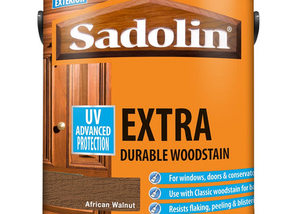 Sadolin Extra Woodstain 2.5 Litre - African Walnut