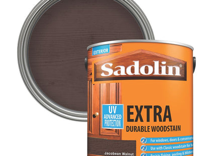 Sadolin Extra Woodstain 2.5 Litre - Jacobean Walnut