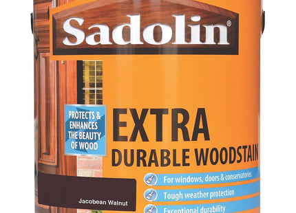 Sadolin Extra Woodstain 2.5 Litre - Jacobean Walnut