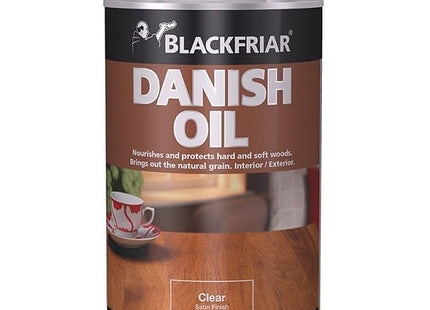 Blackfriar Danish Oil, Clear, 500ml BKFDOC500