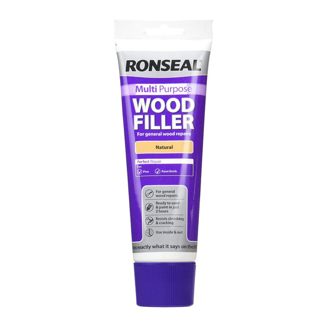 Ronseal 34740 Multi-Purpose Wood Filler - Natural 325g