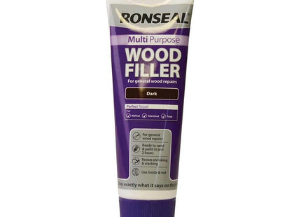 Ronseal 325g Multi-Purpose Wood Filler Tube - Dark MPWFD325G