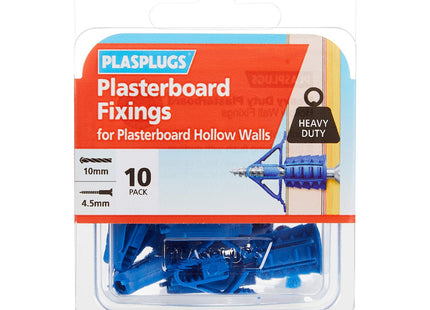 Plasplugs Heavy-Duty Plasterboard Fixings HCF110