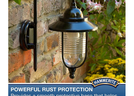 Hammerite Primer Metal Primer for Garden Furniture, Rust Inhibitor and Rust Treatment for Metal, Interior and Exterior Use 250ml Red