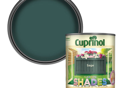 Cuprinol Garden Shades Exterior Woodcare, Sage, 1 Litre
