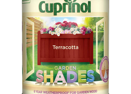 Cuprinol Garden Shades Exterior Woodcare, Terracotta, 1 Litre