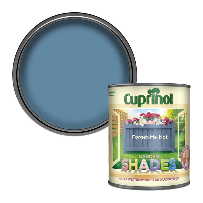 Cuprinol Garden Shades Exterior Woodcare, Forget Me Not, 1 Litre