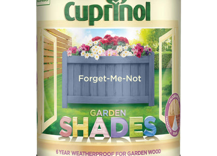 Cuprinol Garden Shades Exterior Woodcare, Forget Me Not, 1 Litre