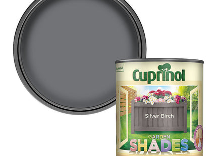 Cuprinol Garden Shades Exterior Woodcare, Silver Birch, 1 Litre