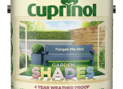 Cuprinol Garden Shades Exterior Woodcare, Forget Me Not, 2.5 Litre