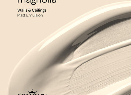 Crown Retail Core Emulsion Matt Magnolia 2.5 Litre