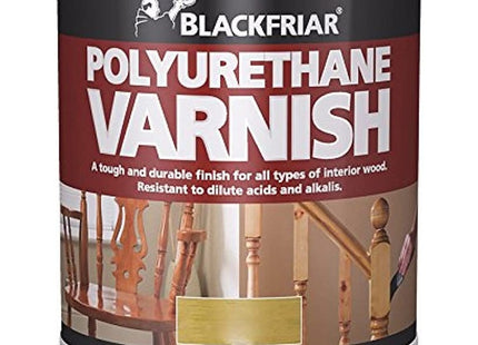 Blackfriar Polyurethane Varnish P99, 250ml, Clear Gloss BKFPCGV250