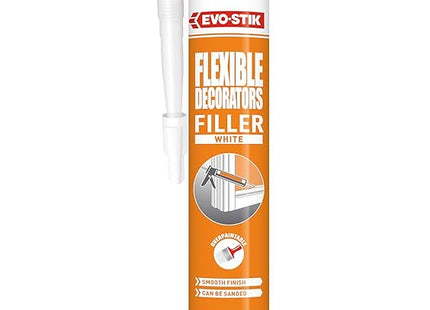 Evo-stik Flexible Decorators Filler White 15 Years Guarantee 290ml