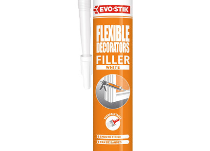 Evo-stik Flexible Decorators Filler White 15 Years Guarantee 290ml