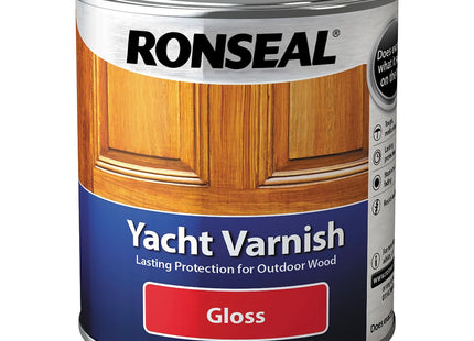 Ronseal 500ml Exterior Yacht Varnish Gloss YVG500
