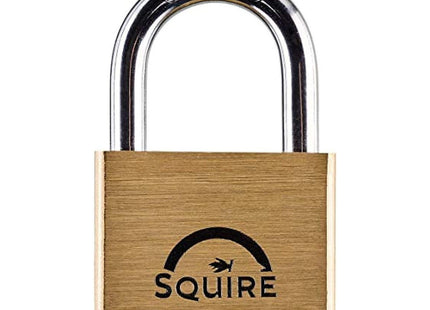 Squire Henry Lion Premium Solid Brass 5 pin Double Locking Padlock, 51 mm (Length)