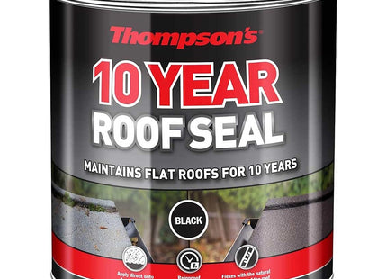 Ronseal 2.5 Litre Thompsons High Performance Roof Seal - Black HPRS25L