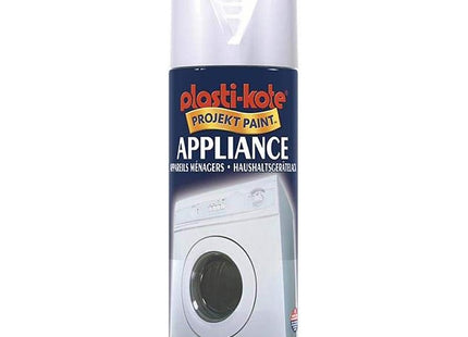 PlastiKote 649 400ml Appliance Enamel Gloss - White PKT649