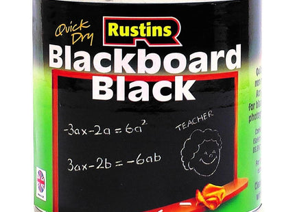 Rustins Blackboard Black Paint - 100ml
