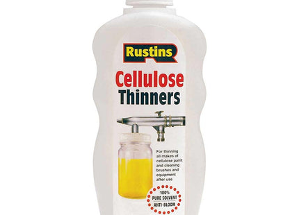 Rustins Cellulose Thinners Professional Solvent for Cellulose Paints and Lacquers 300ml
