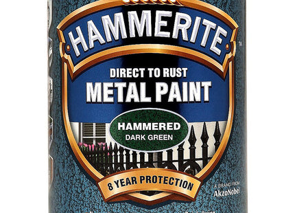 Hammerite Ici Hammered Paint - Dark Green 5084834 2.5 Litre