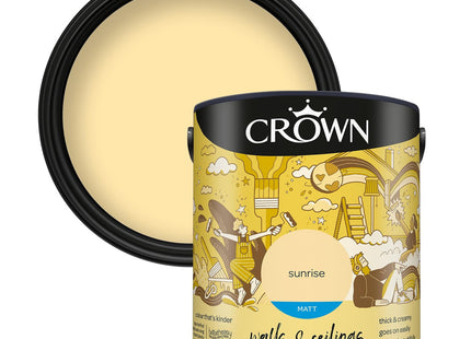 Crown Retail Core Emulsion Matt Sunrise 2.5 Litre